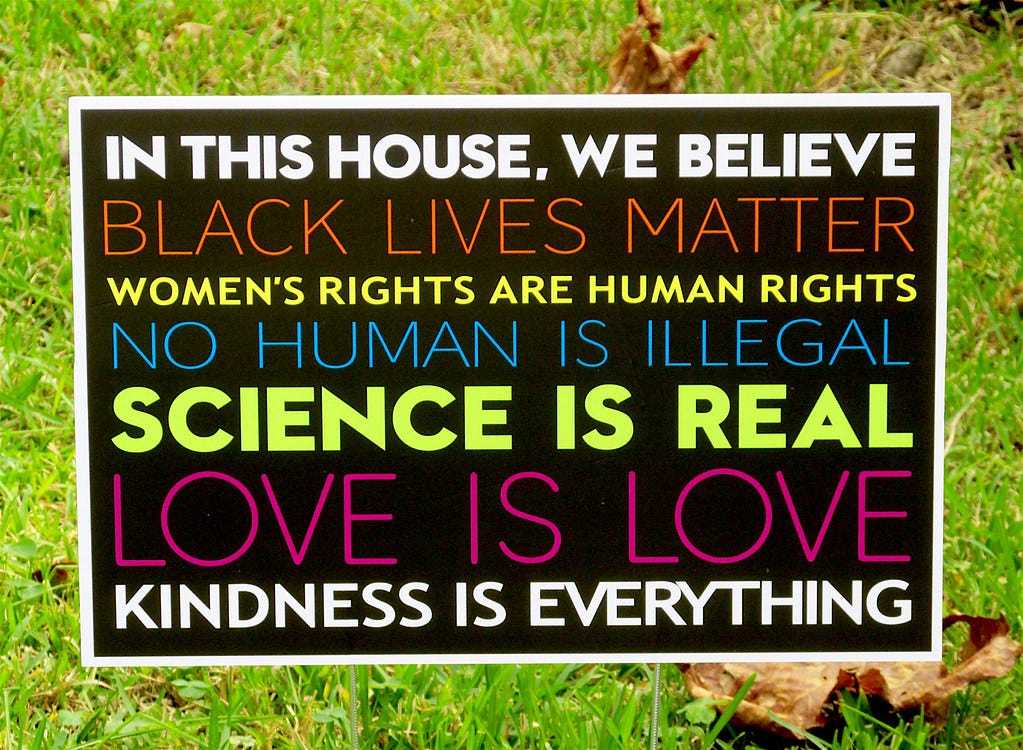 Sign for our Times | My new sign. Hoping for some peace and … | Flickr