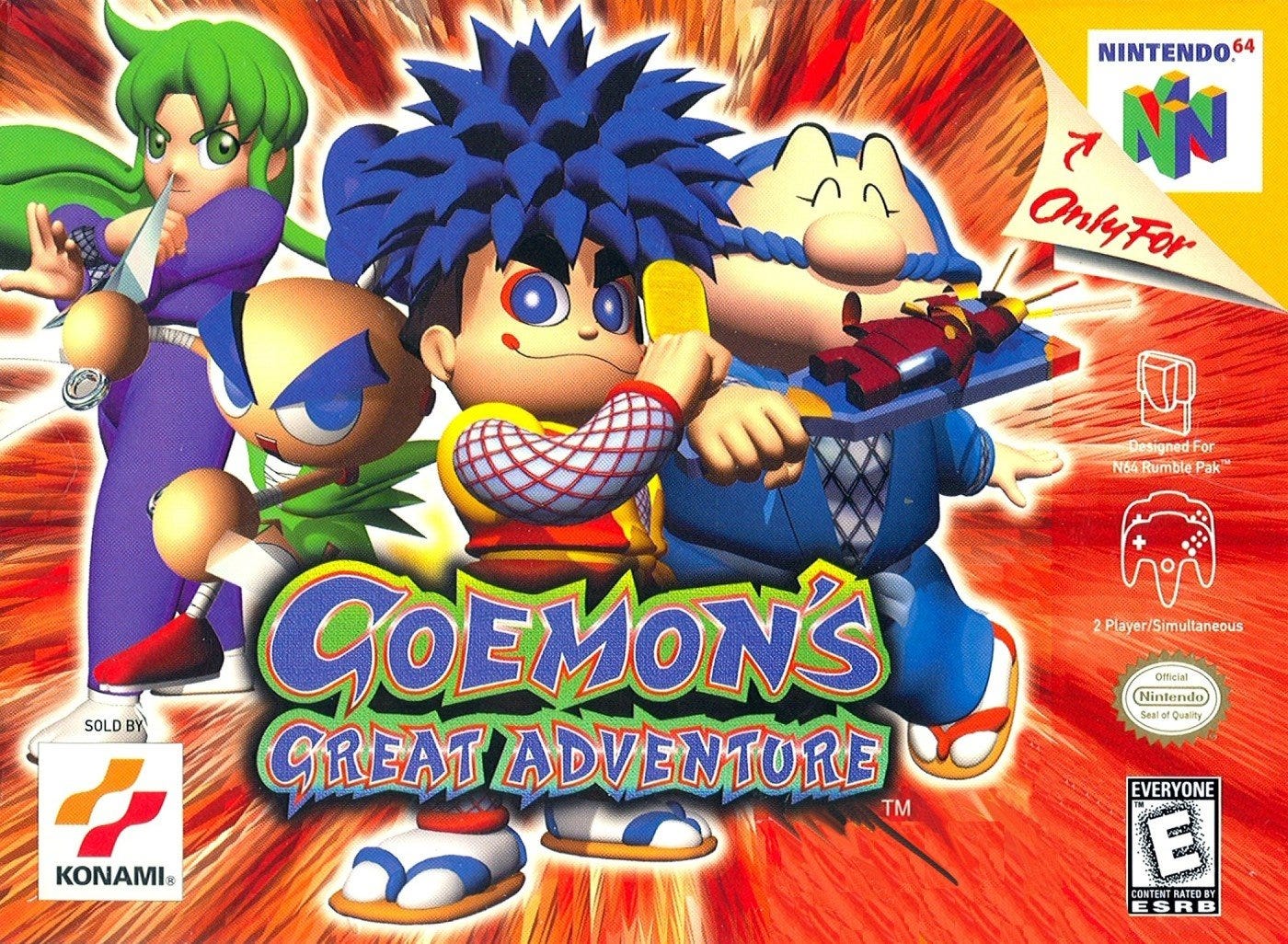 25 years of the N64: Goemon's Great Adventure