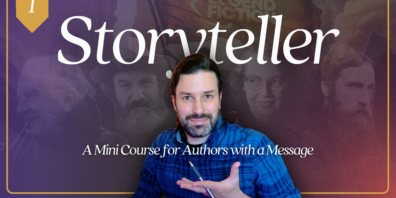 1) Storyteller: How Faith-Inspired Authors Can Find the Freedom to Write the Coolest Fiction in the World