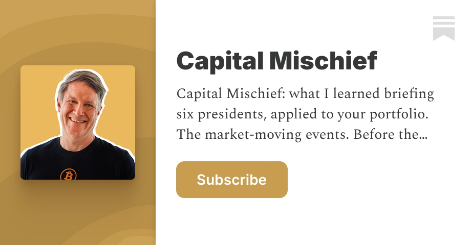 Capital Mischief | Charlie Garcia | Substack