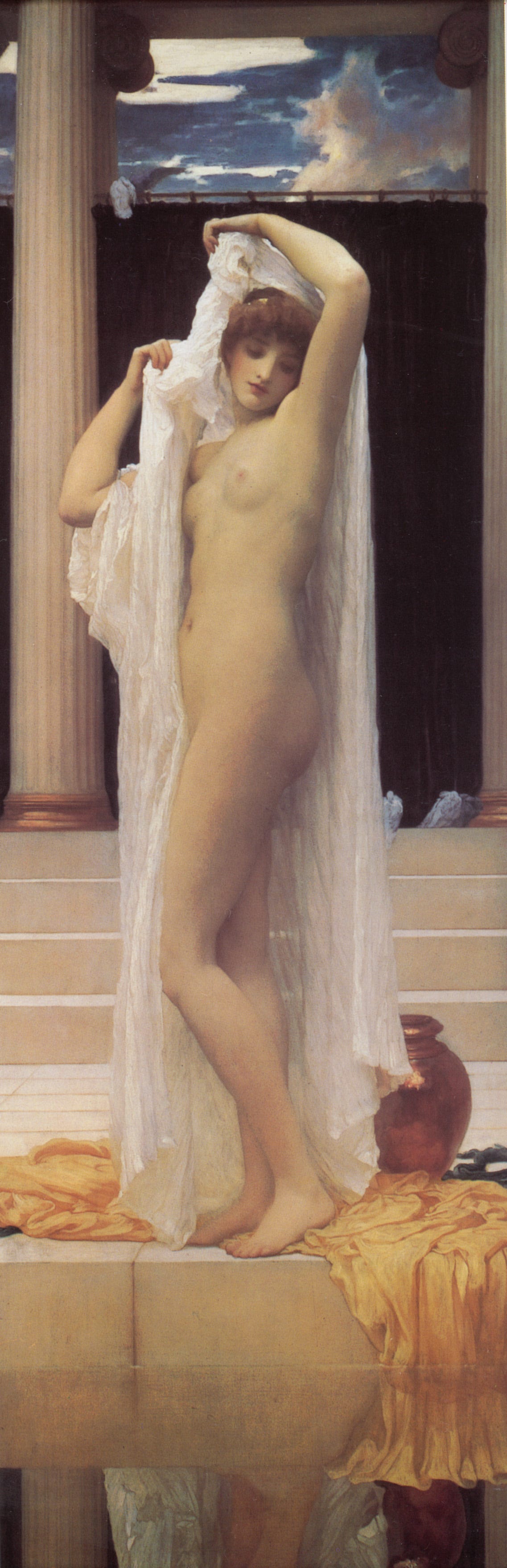The Bath of Psyche by Leighton The Bath of Psyche by Leighton