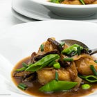 Japanese-style Potatoes and Mushrooms