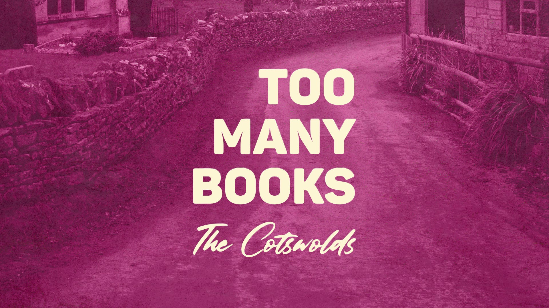 Too Many Books - The Cotswolds - Krystian Morgan