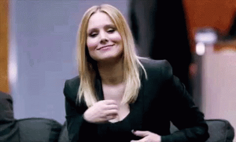 Bold and Playful Middlefinger Lipstick GIF