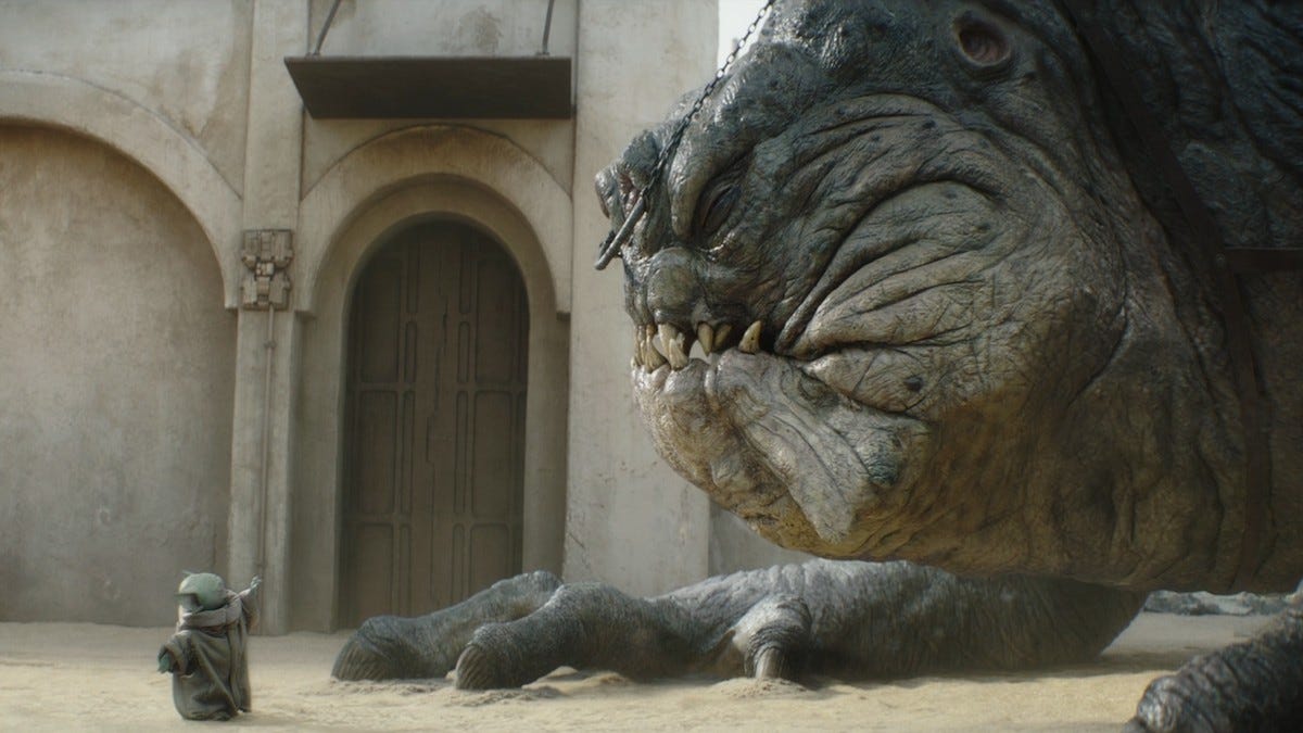 How Did Grogu Tame The Rancor In The Finale Of The Book Of Boba Fett? How Did Grogu Tame The Rancor In The Finale Of The Book Of Boba Fett?