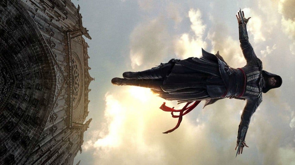 'Assassin's Creed' runtime warns viewers to get early an bathroom break 2016 images 'Assassin's Creed' runtime warns viewers to get early an bathroom break 2016 images