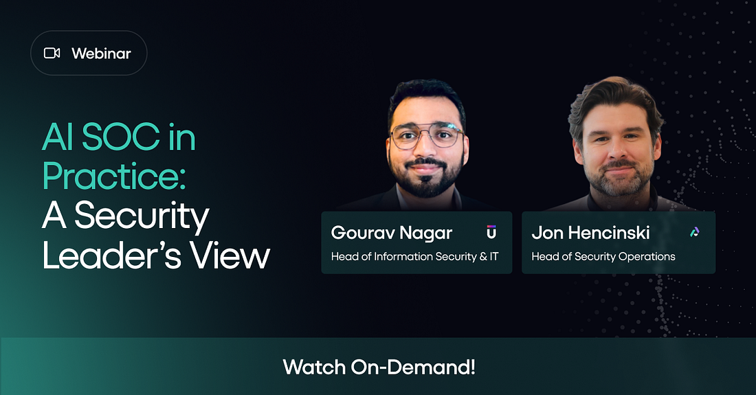 AI SOC in Practice - watch on-demand!