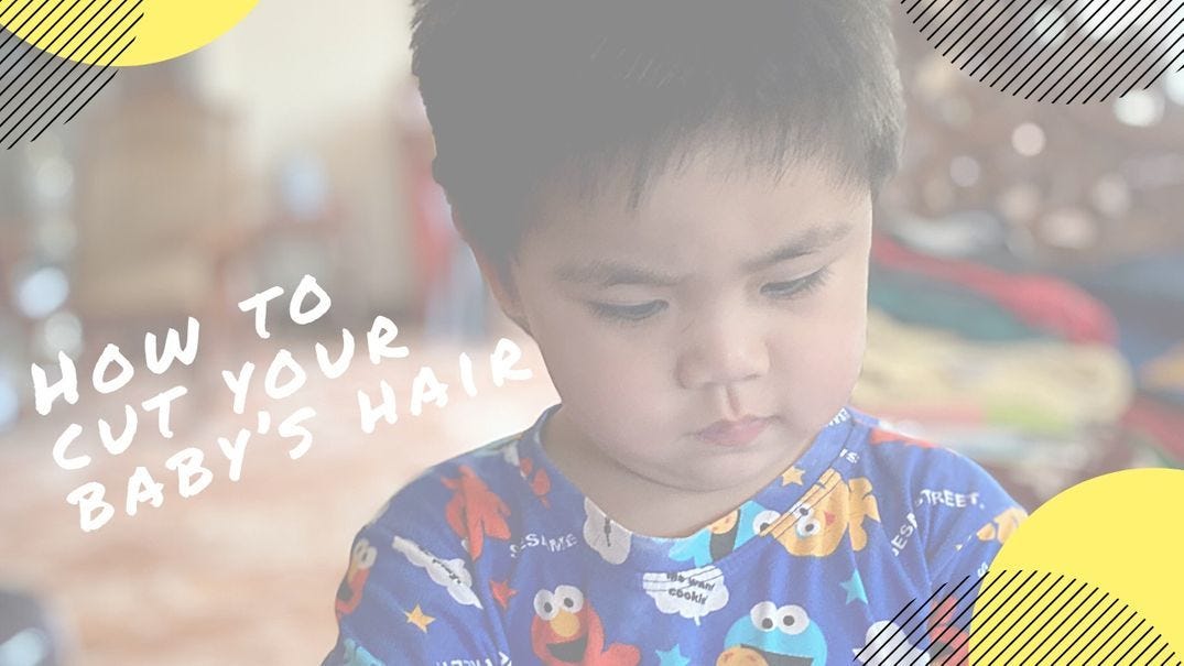 Easy tips on how to cut your toddler's hair Easy tips on how to cut your toddler's hair