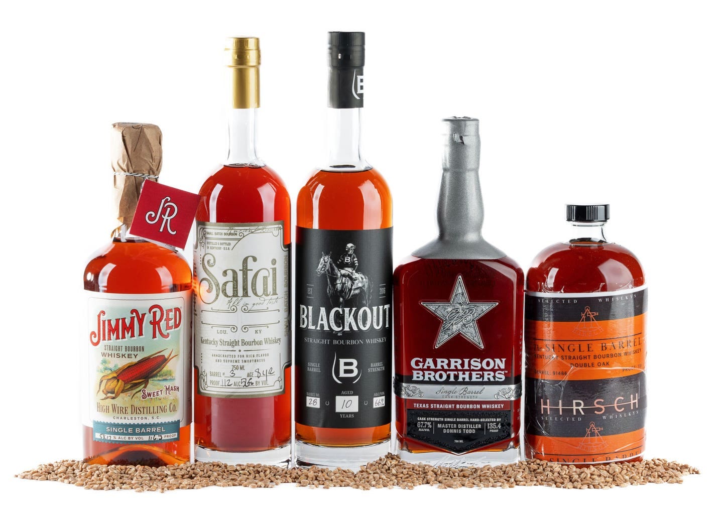 The Finalists in the Single Barrel Bourbon Category from the 2025 SFWSC The Finalists in the Single Barrel Bourbon Category from the 2025 SFWSC