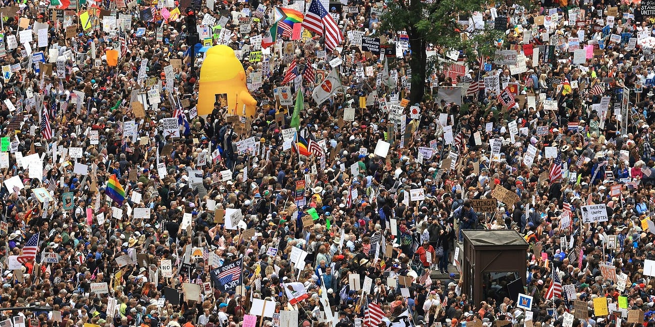 Americans take to the streets*