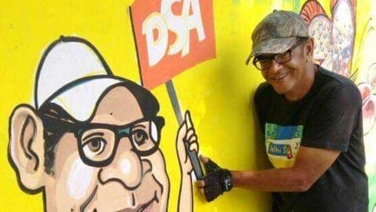 Yogesh Saini founded the group, Delhi Street Art in 2013.(Photo: Facebook) Yogesh Saini founded the group, Delhi Street Art in 2013.(Photo: Facebook)