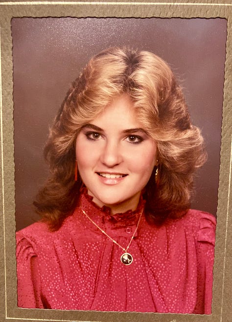 Pictures of author through the years.