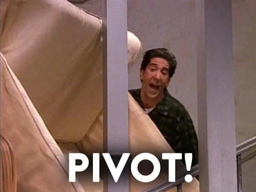 Do you think “PIVOT” is the most famous word from friends? What other one  word line is just as iconic? : r/howyoudoin