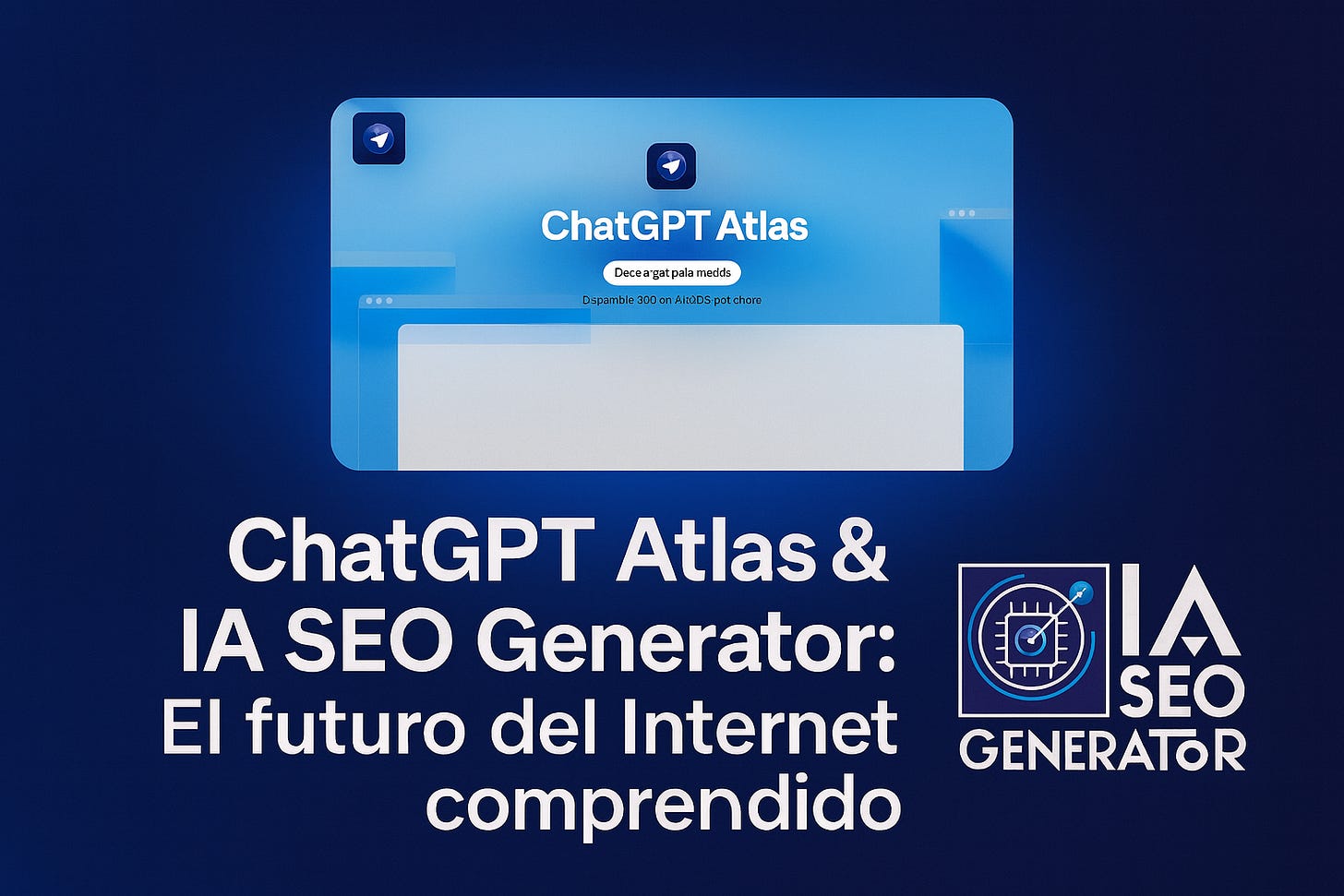ChatGPT Atlas & IA SEO Generator: el futuro del Internet comprendido