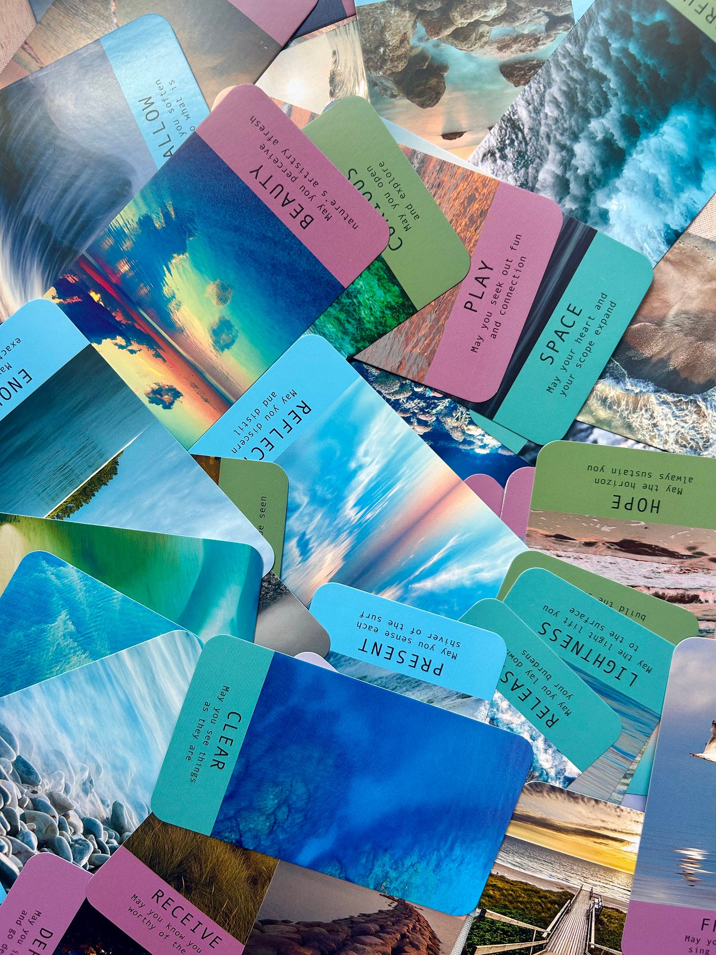 Sea Soul Journey oracle cards by Pippa Best