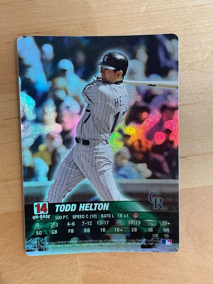 MLB Showdown 2005 - Top 10 Foil Cards - by Brett Windisch