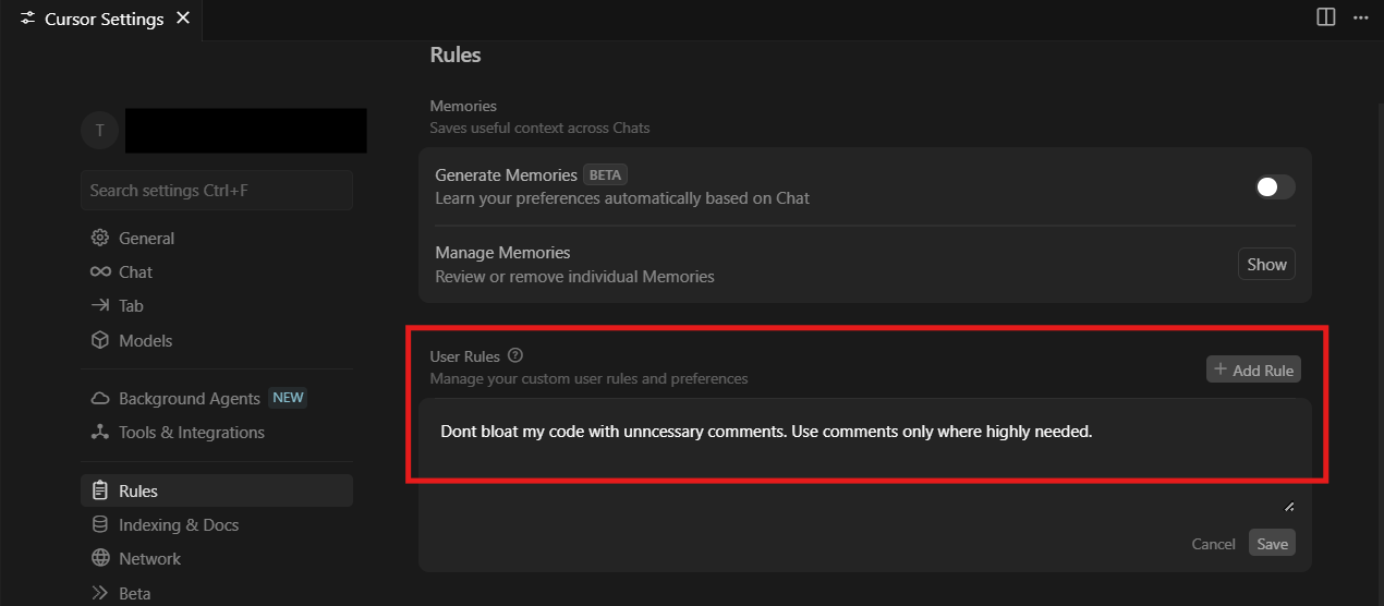 How to use Cursor Rules - by Aravind Putrevu - Dev Shorts