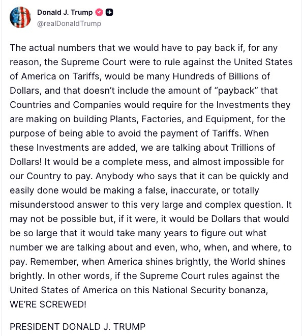 May be a Twitter screenshot of text