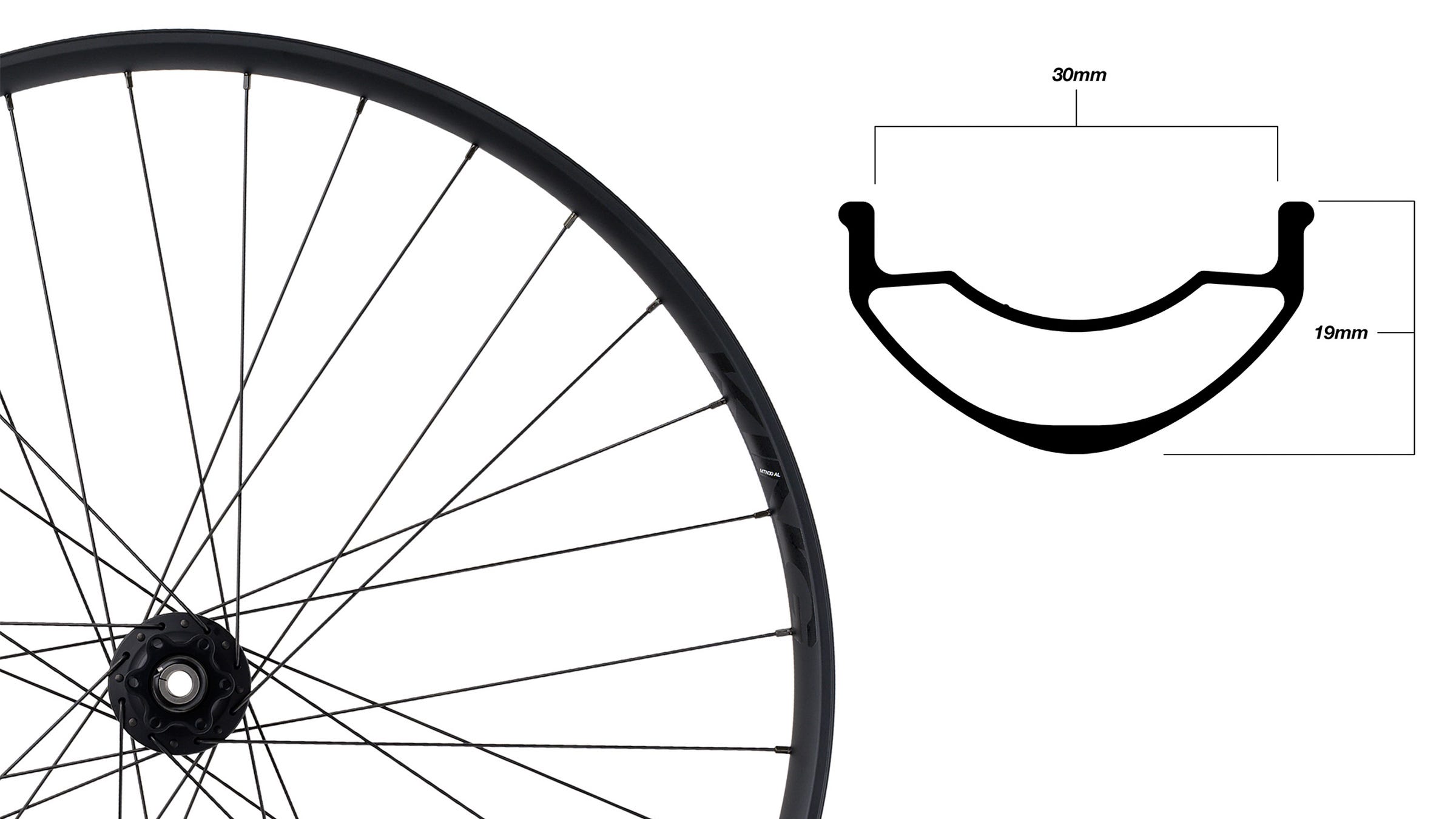 Chris King MTN30 AL wheels