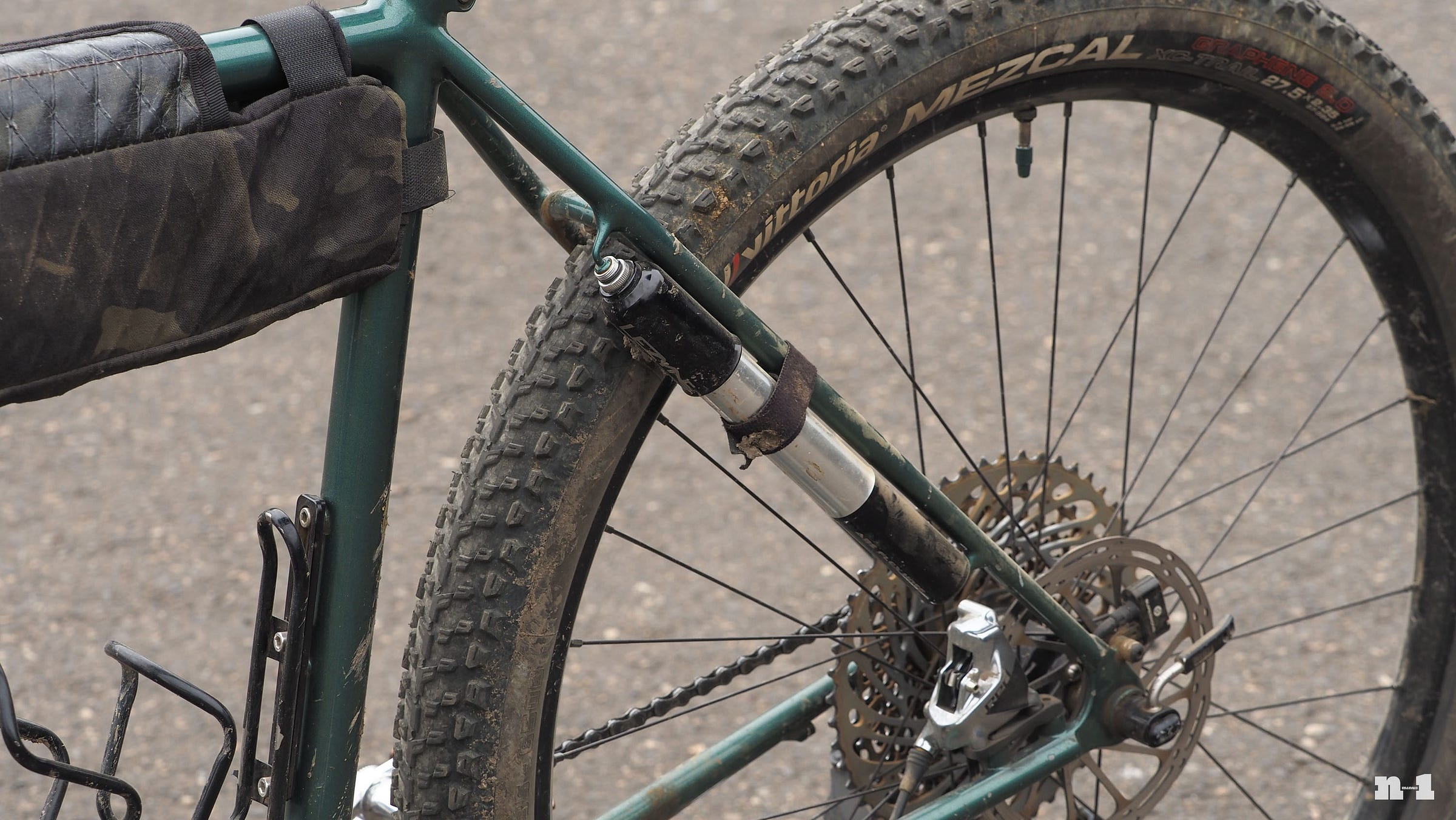 Chapman Cycles all-road bike for David Wilcox pump mount