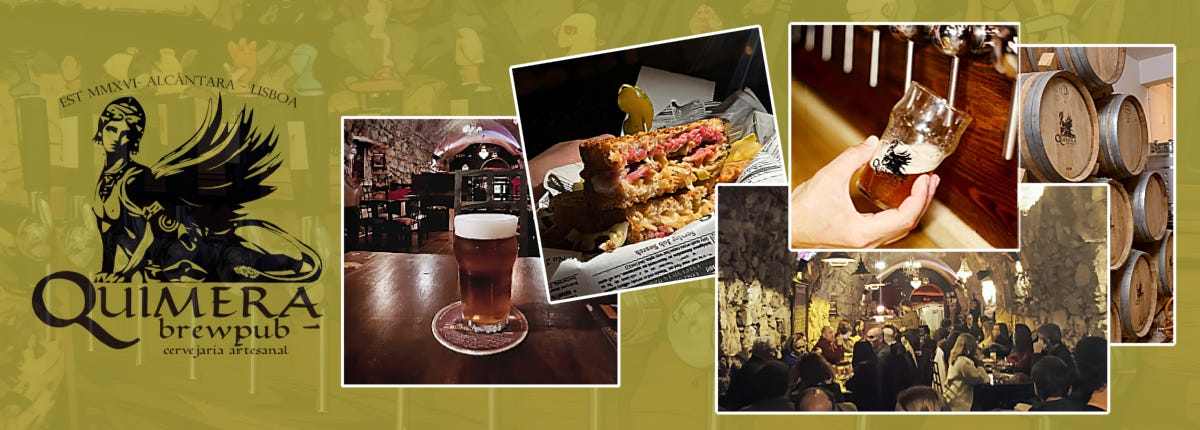 Tunnel & Taps: Quimera Brewpub Blends Lisbon’s Royal Past with Craft Beer Cool