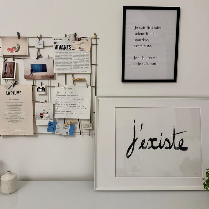 Tableaux d'inspiration et de peinture pour se sentir exister.