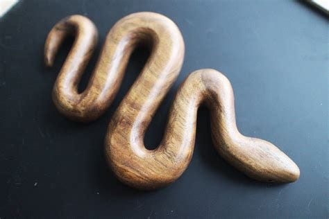 Wooden Snake Wood Snake Toy Snake Wooden Snake Hand Crafted | Etsy