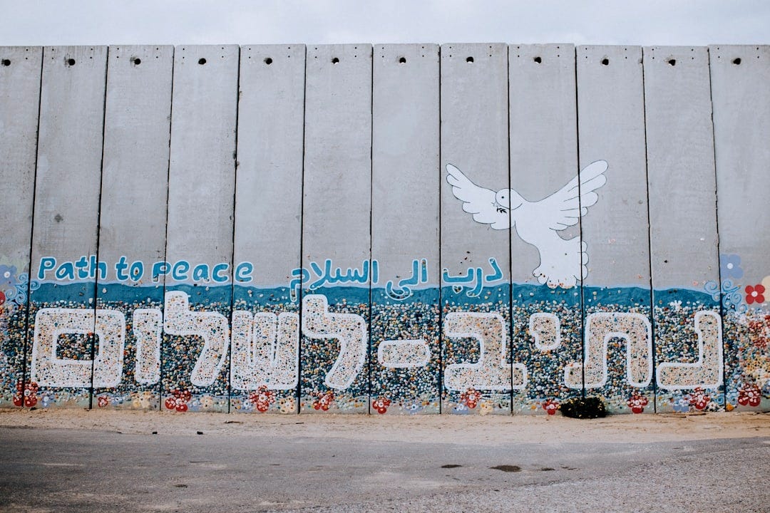 Path to Peace graffiti Path to Peace graffiti