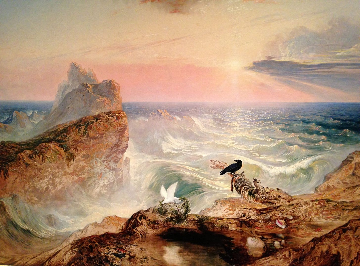 JOHN MARTIN The Assuaging of the Waters John Tenniel, Newcastle Upon ...