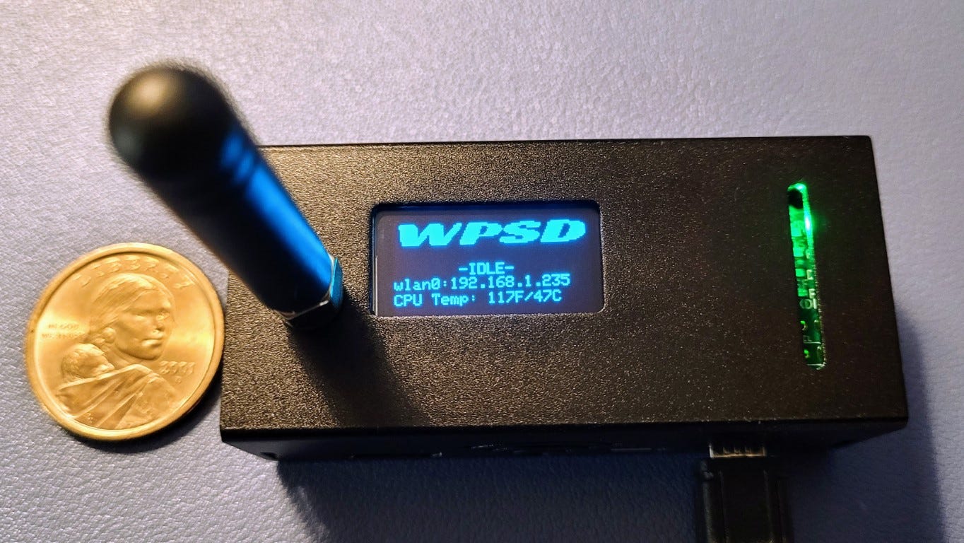 The newest hotspot in the KJ7T shack