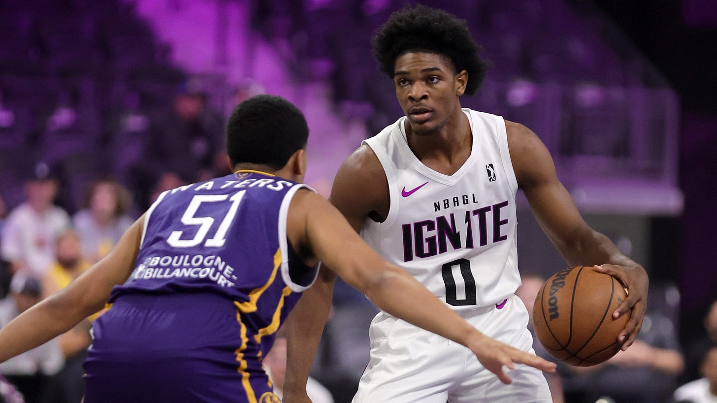 Scoot Henderson focuses on himself in pursuit of No. 1 in the 2023 NBA draft