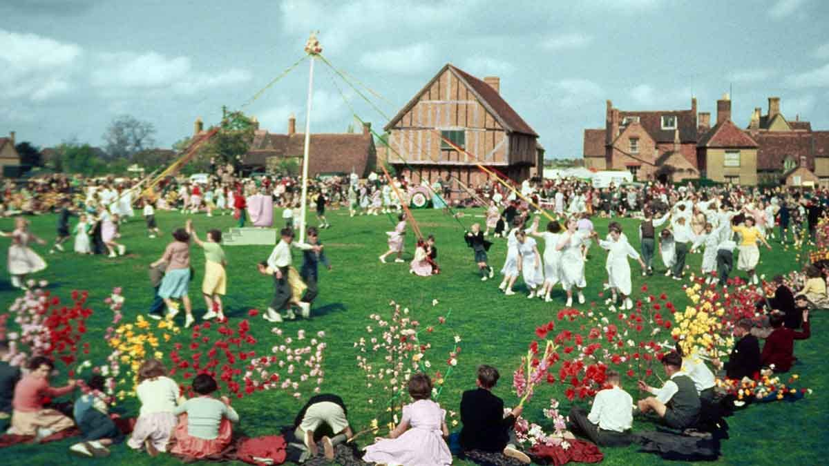 May Day celebrations. Source: History.com