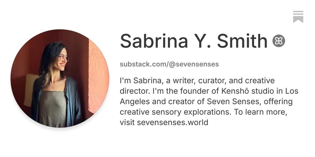 Sabrina Y. Smith | Substack