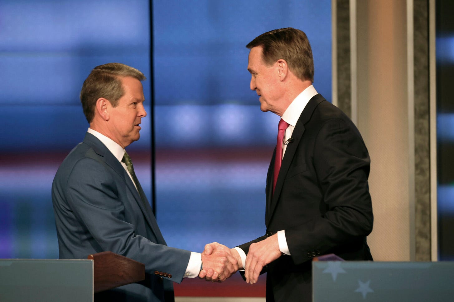 Kemp and Perdue Debate, Looking Back at 2020 and Ahead to Abrams - The New  York Times