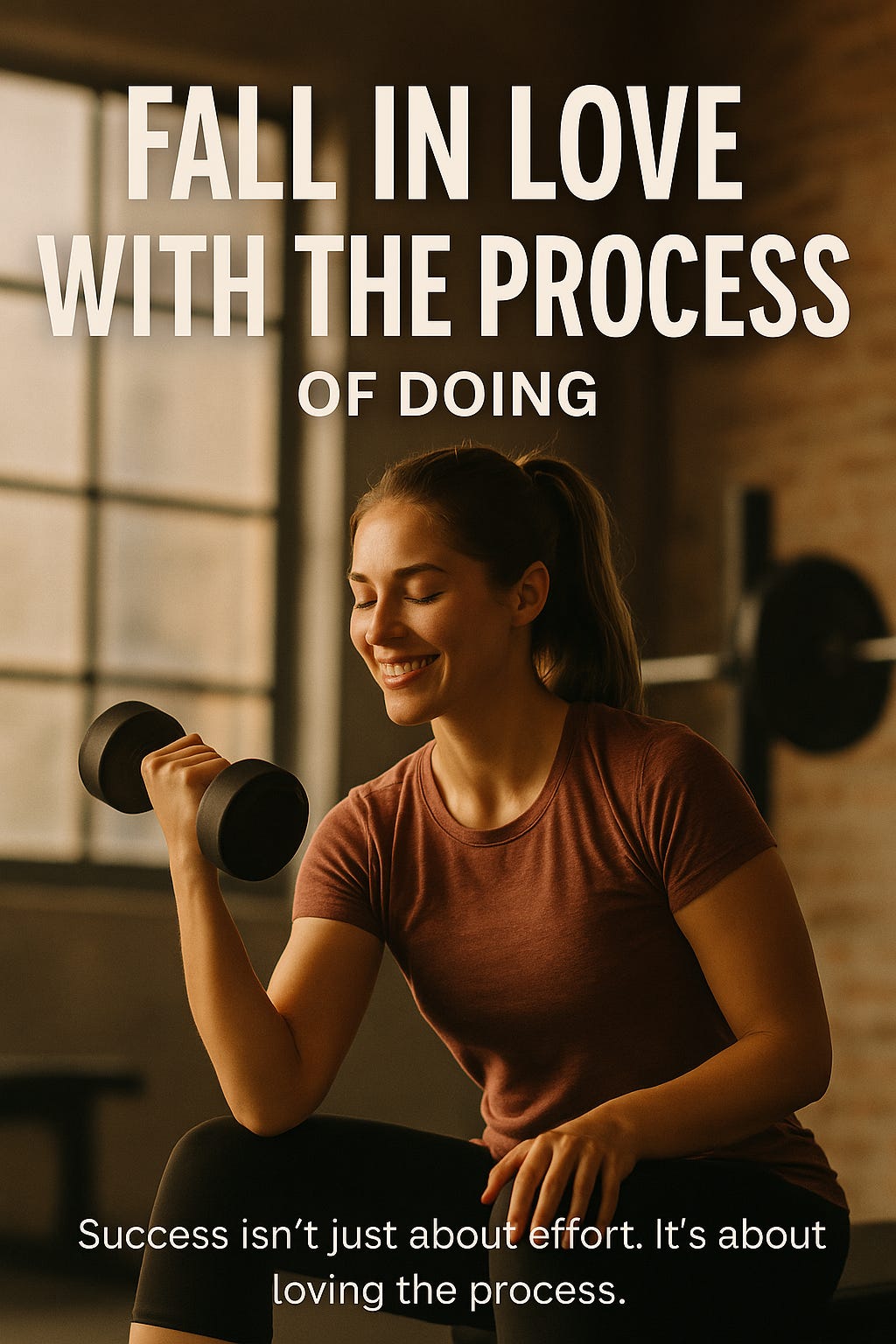 falling in love with the process of doing