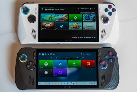 Asus ROG Ally X vs Steam Deck OLED