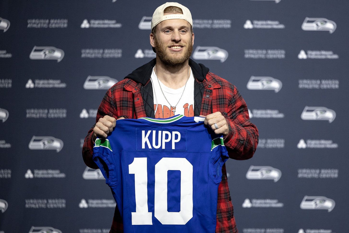 Seahawks introduce Cooper Kupp, who scores a perfect 10 | The Seattle Times