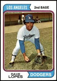 1974 Topps # 112 Davey Lopes ...