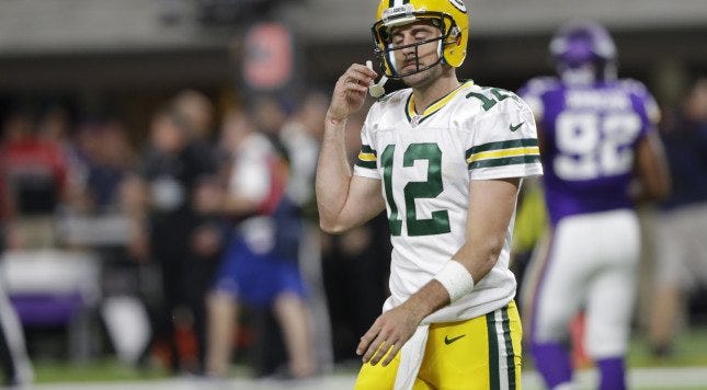aaron rodgers made loser of the week aaron rodgers made loser of the week
