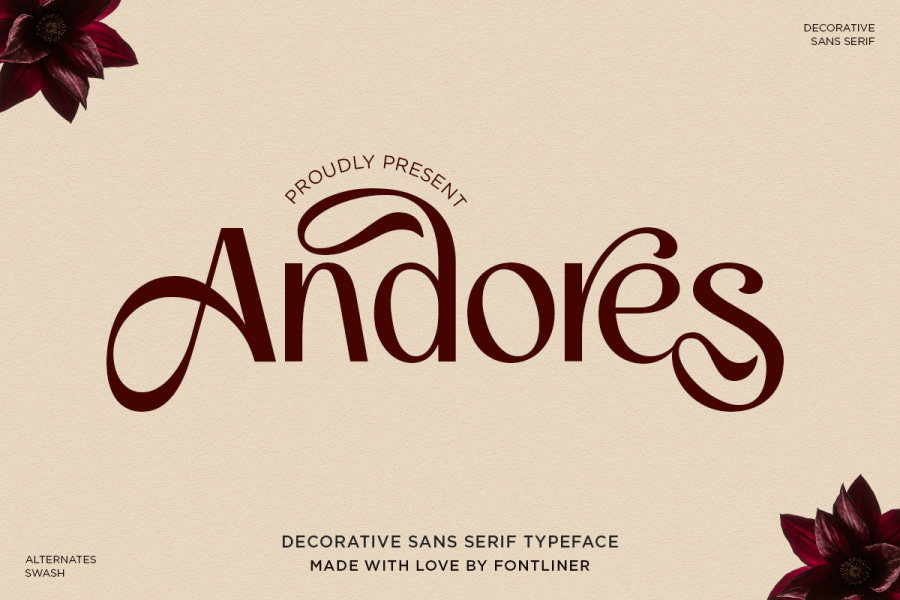 Andores Decorative Sans Serif