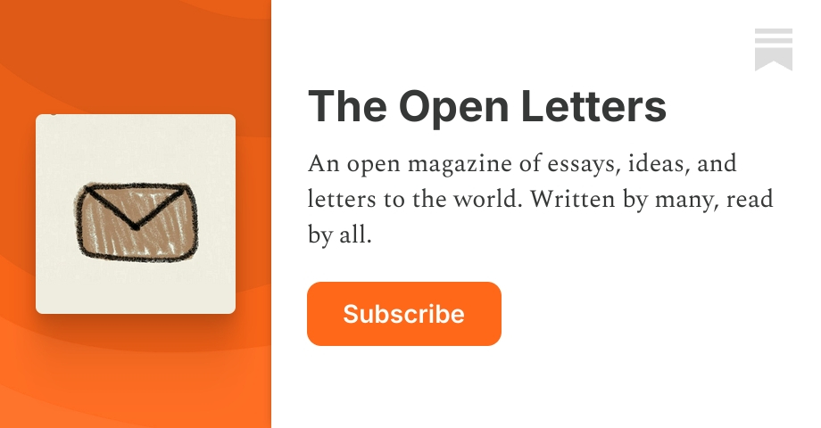 The Open Letters | Substack