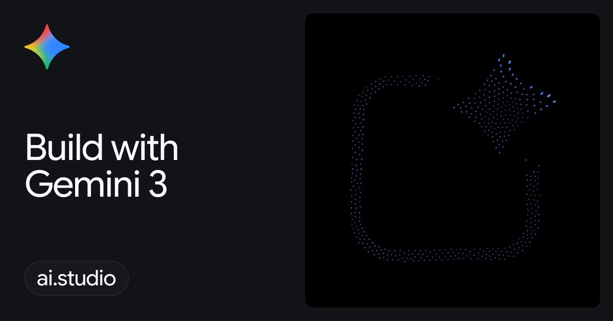 Start building with Gemini 3