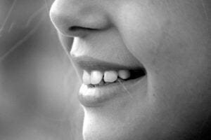 woman's smile