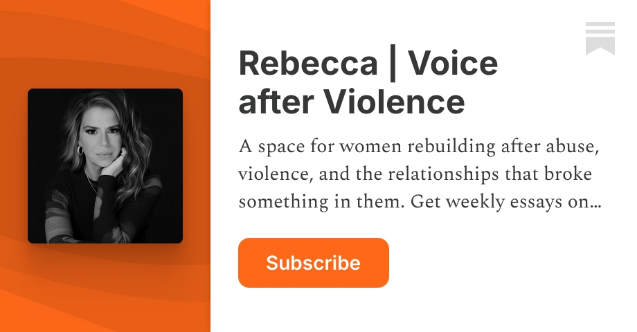 Rebecca | Voice after Violence | Substack
