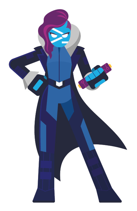 PowerShell Hero. The Powershell Mascot