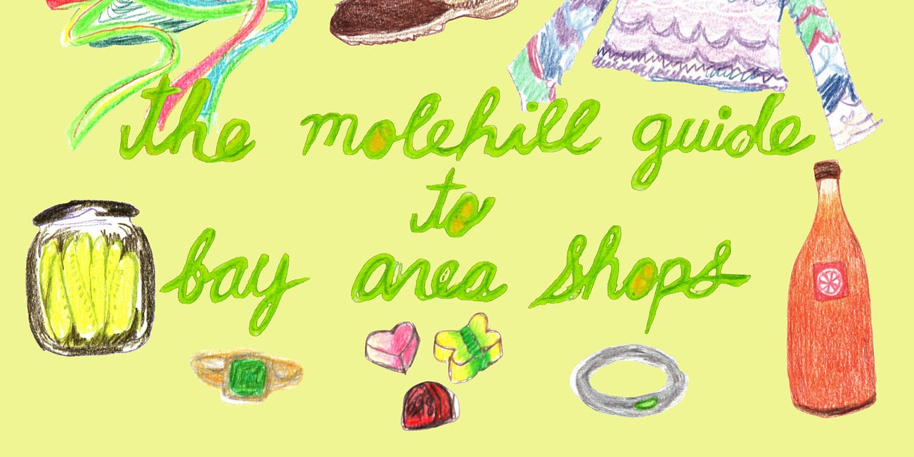 where to shop for gifts IRL in the bay area