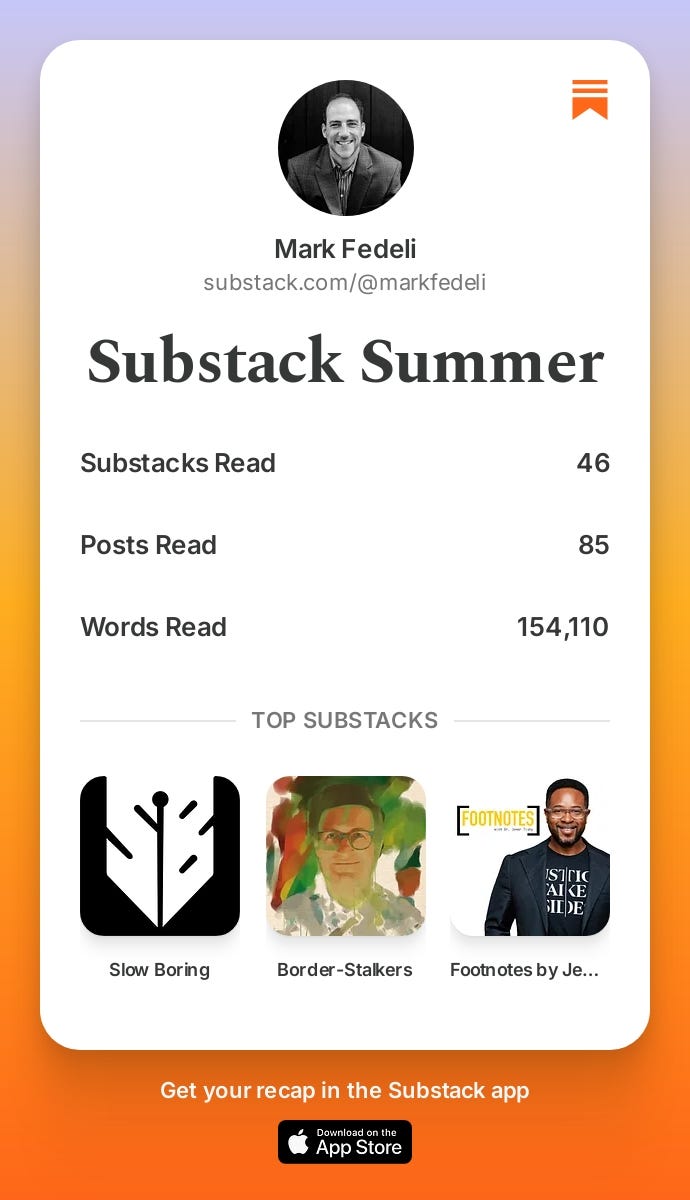 Substack Summer