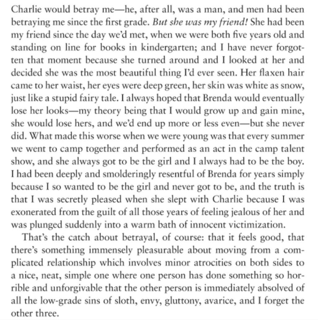 excerpt from nora ephron's heartburn
