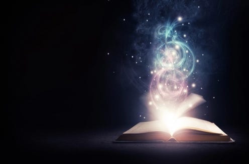 A book with glowing pages and stars
AI-generated content may be incorrect. A book with glowing pages and stars
AI-generated content may be incorrect.