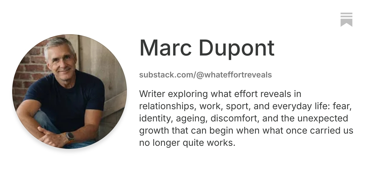 Marc Dupont | Substack